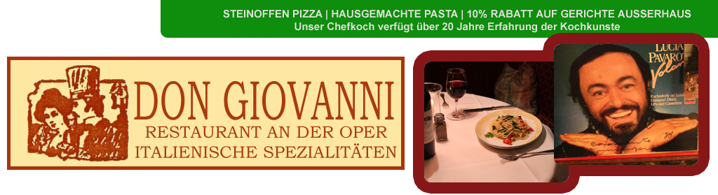An der Oper - ein Italienisches Restaurant in Berlin-Charlottenburg
